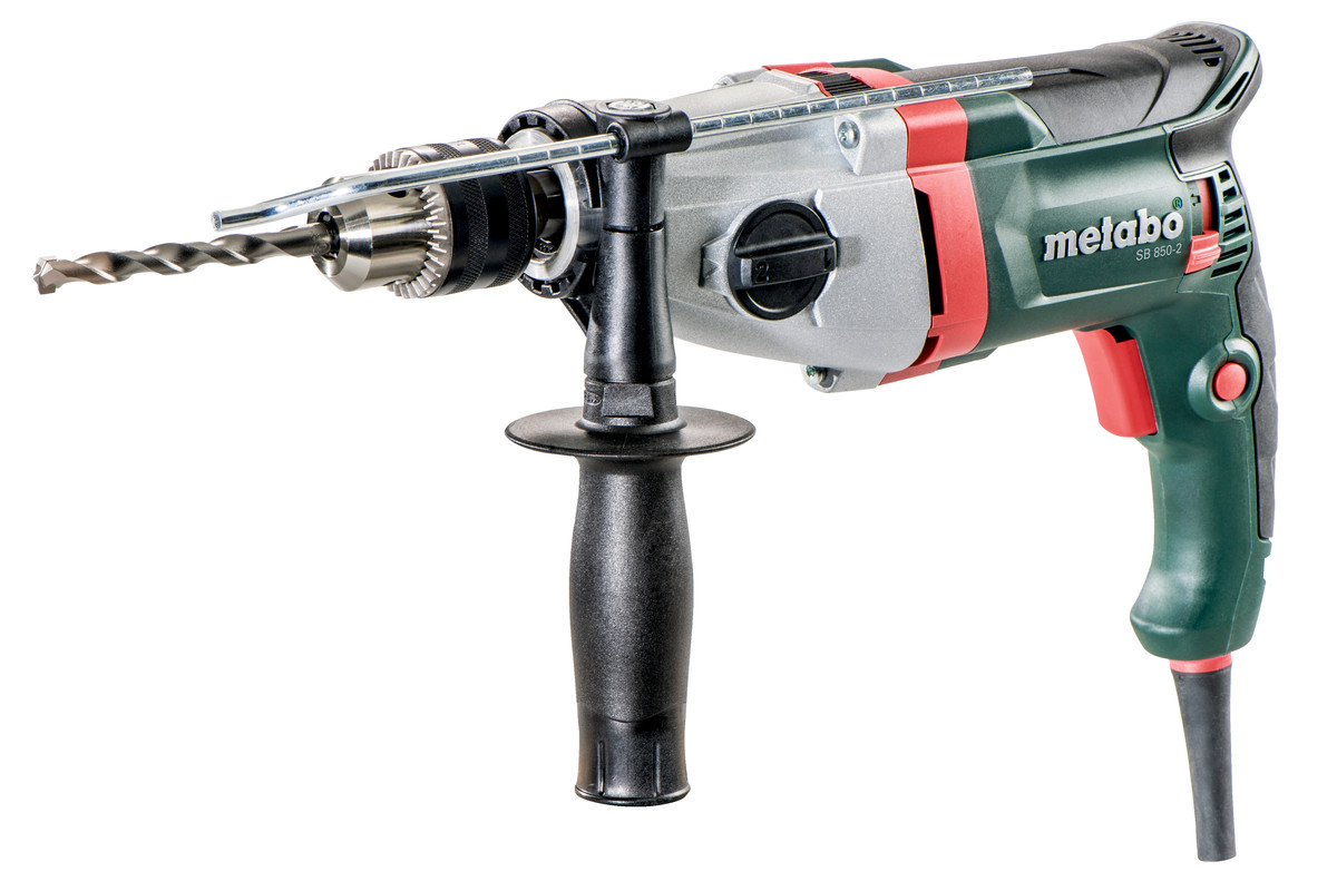 دریل 13 میلی‌متر 850 وات چکشی متابو مدل SB 850-2