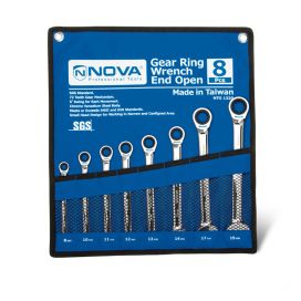 آچار جغجغه کیفی 8 عددی نووا مدل NTG-1320