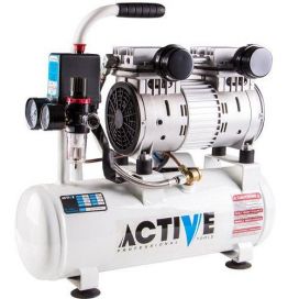 کمپرسور باد 10 لیتری دو سیلندر (بی صدا) اکتیو مدل AC-1310SN